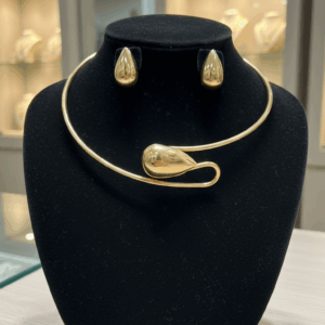 Conjunto Gota Dourada