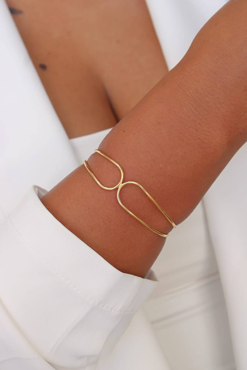 Bracelete Aro Duplo